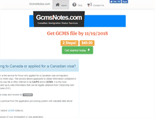 Tablet Screenshot of gcmsnotes.com